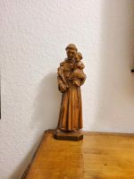 alte Holzfigur "Antonius von Padua" Holz geschnitzt Dresden - Löbtau-Süd Vorschau