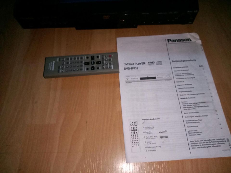 Panasonic DVD Player DVD-RV32 in Goch