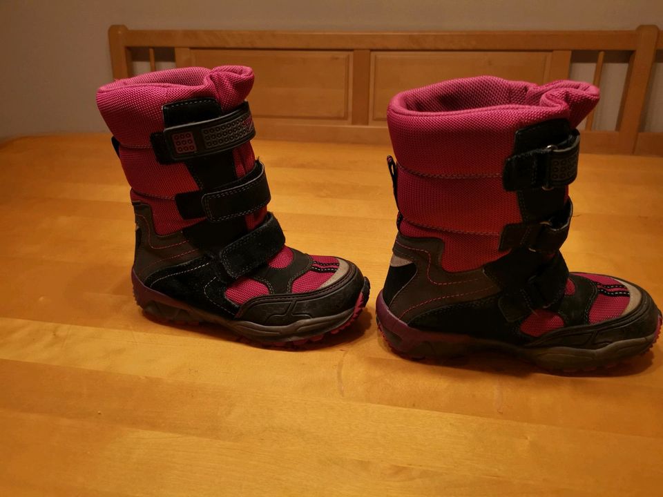 Superfit Winterstiefel Gr. 32 pink-schwarz in Pförring