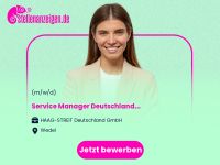 Service Manager (m/w/d) Deutschland Kreis Pinneberg - Wedel Vorschau