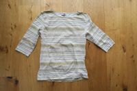 Damenshirt gestreift beige hell Gr. 36/38  3/4 Ärmel Gr. S/M Eching am Ammersee - Eching Vorschau