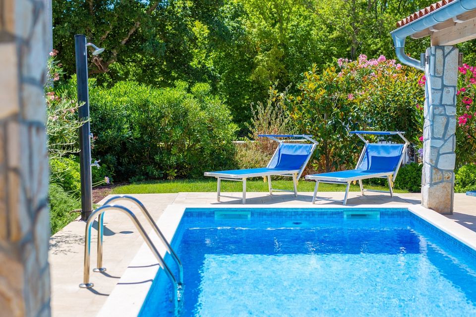 Urlaub auf Krk im eigenem Haus mit Pool in Bruckmühl