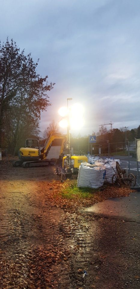 Wacker Neuson LTN6L Lichtturm Flutlicht Beleuchtung Generator in Goldbach