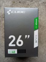 Cube Fahrrad Schlauch 26 Zoll MTB AV 40mm (Text lesen) Nordrhein-Westfalen - Bad Lippspringe Vorschau