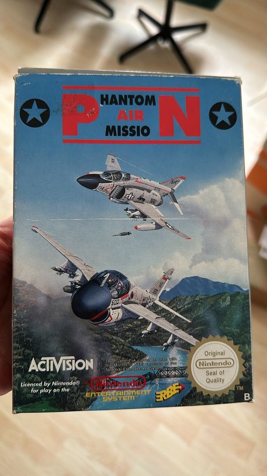 Nintendo Nes Spiel Phantom Air Mission Cib Ovp SUCHE in Ludwigsburg