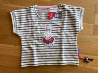 Sigikid Mädchen T-Shirt Hase Streifen Sweatshirtstoff neu Gr 128 Münster (Westfalen) - Albachten Vorschau