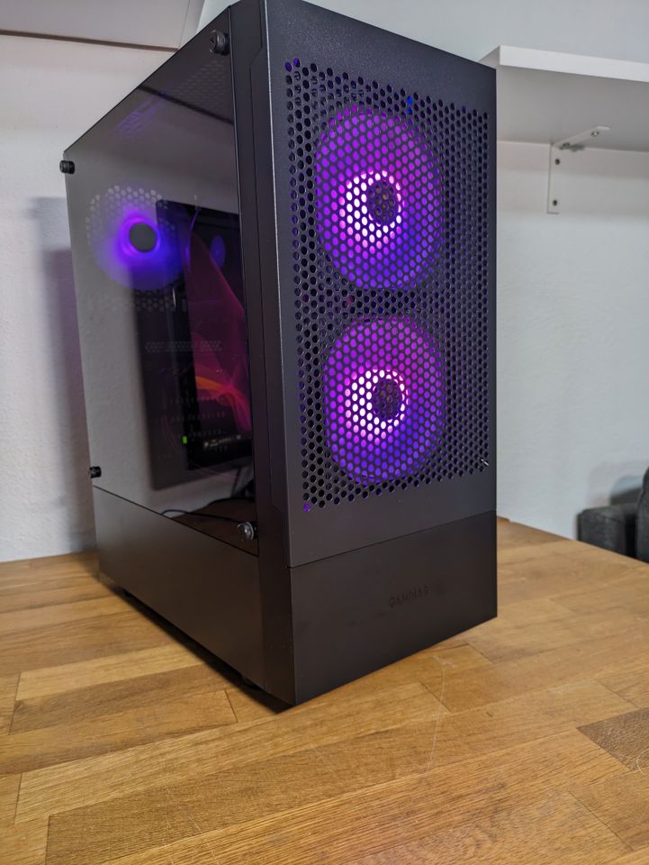 ⭐RGB Gaming PC Ryzen 5 3600XT RTX 3060 12GB 16GB Ram 1TB m.2 SSD⭐ in Paderborn