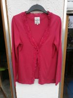 Tom Tailor Cardigan Strickjacke leichtes Jäckchen Spitze Rosa Rot Baden-Württemberg - Mötzingen Vorschau