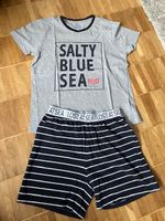 Schlafshorty - Gr 158/164 - grau blau - kurze Hose 2,50€ Bonn - Bad Godesberg Vorschau