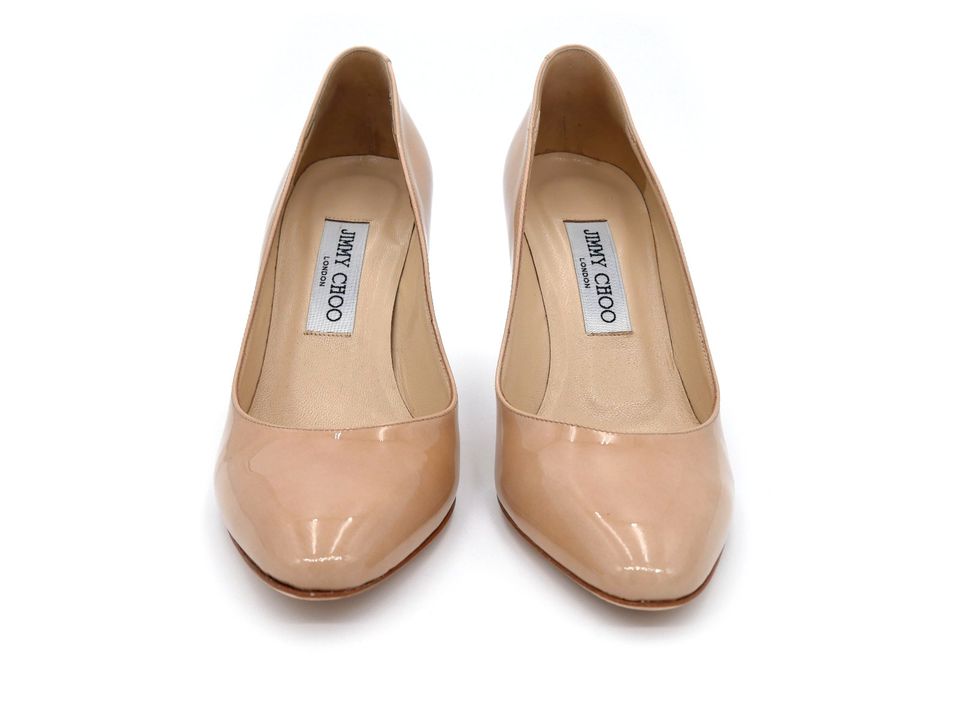 nieKeshop Jimmy Choo 37 Pumps 85 Leder Lackleder Gilbert Romy in Olpe