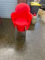 Outdoor Stühle Cafeteria Stuhl Designer Stuhl rot Nordrhein-Westfalen - Steinhagen Vorschau