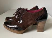 Tamaris Schnürpumps weinrot Gr. 40 Oxford Pumps Bayern - Regensburg Vorschau