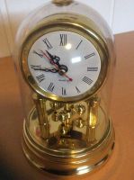 Uhr Tischuhr Gold/Glas klassisch alt Sachsen-Anhalt - Sangerhausen Vorschau