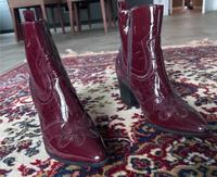Cowboy Stiefel | Bordeaux  Rot| EU 39 | UK 6 Berlin - Köpenick Vorschau