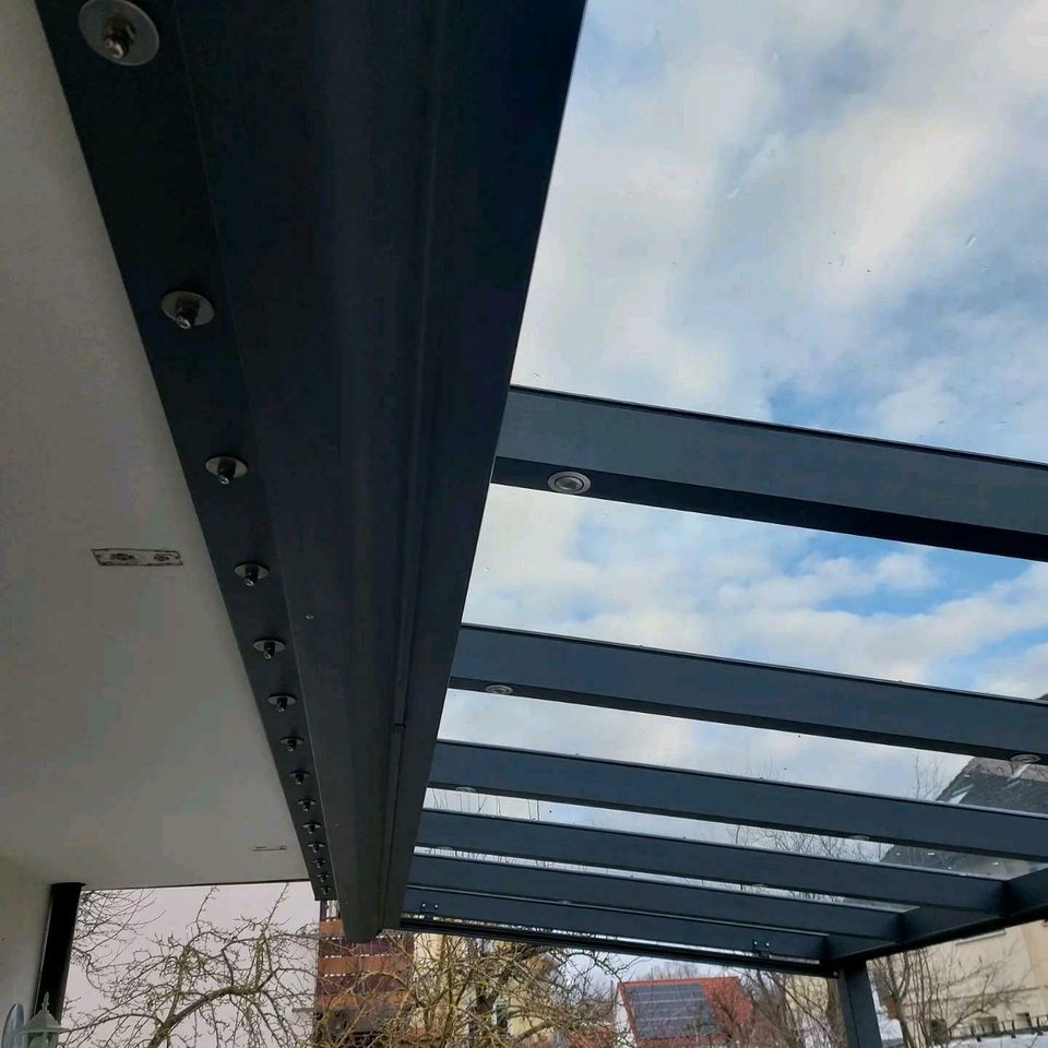 Terrassenüberdachung Aluminium Glas oder Polycarbonat in Oberasbach