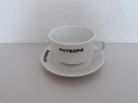 DDR Mitropa Suppen-Milchkaffeetasse und Untertasse (1) Dresden - Räcknitz/Zschertnitz Vorschau