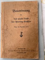 Bauordnung für das platte Land der Provinz Sachsen 1932 Sachsen-Anhalt - Halle Vorschau