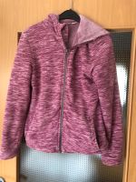 Übergangsjacke Jacke Größe 146/152 kuschelig Beere/pinkfarben Unstrut-Hainich - Heroldishausen Vorschau