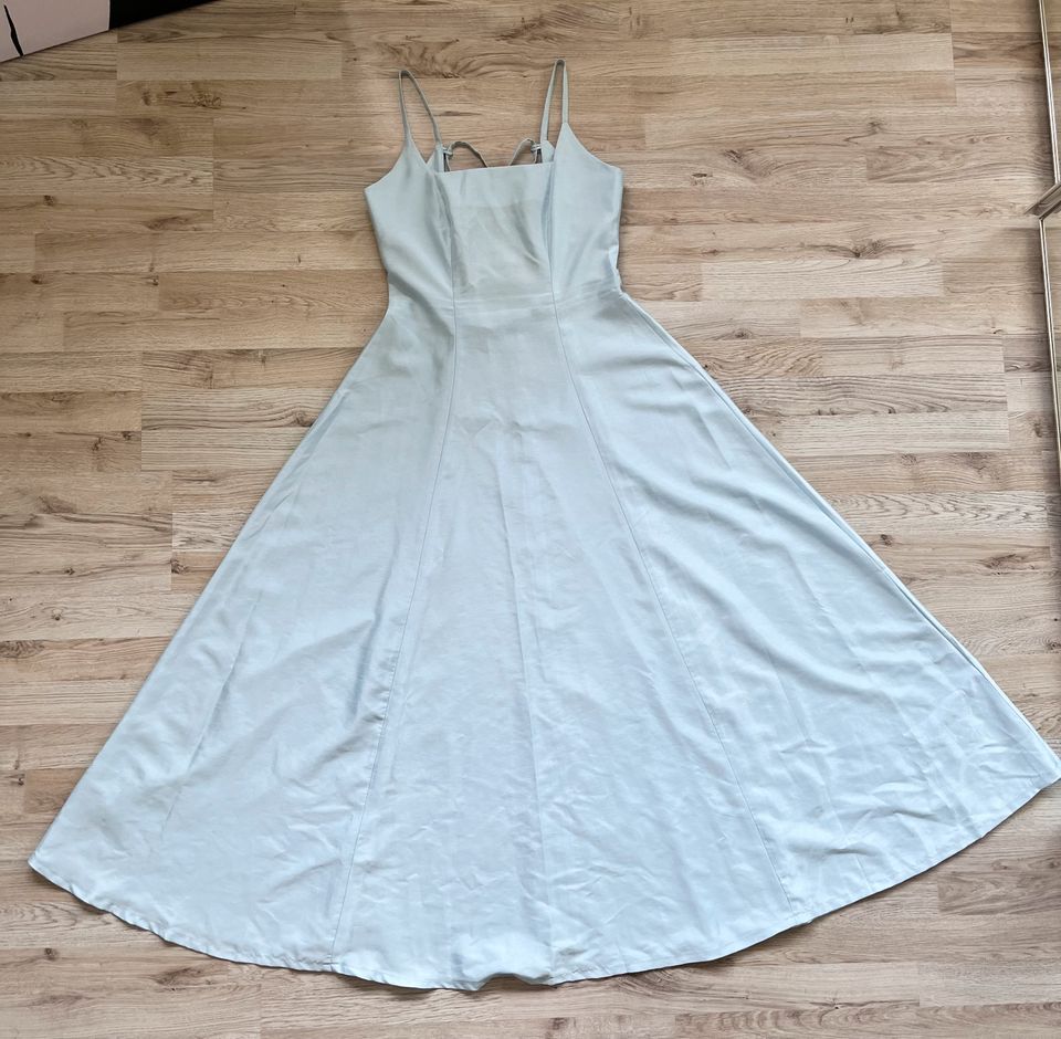 Abendkleid Ballkleid Abi Hochzeit Kleid lang blau Gr. M too tone in Würzburg