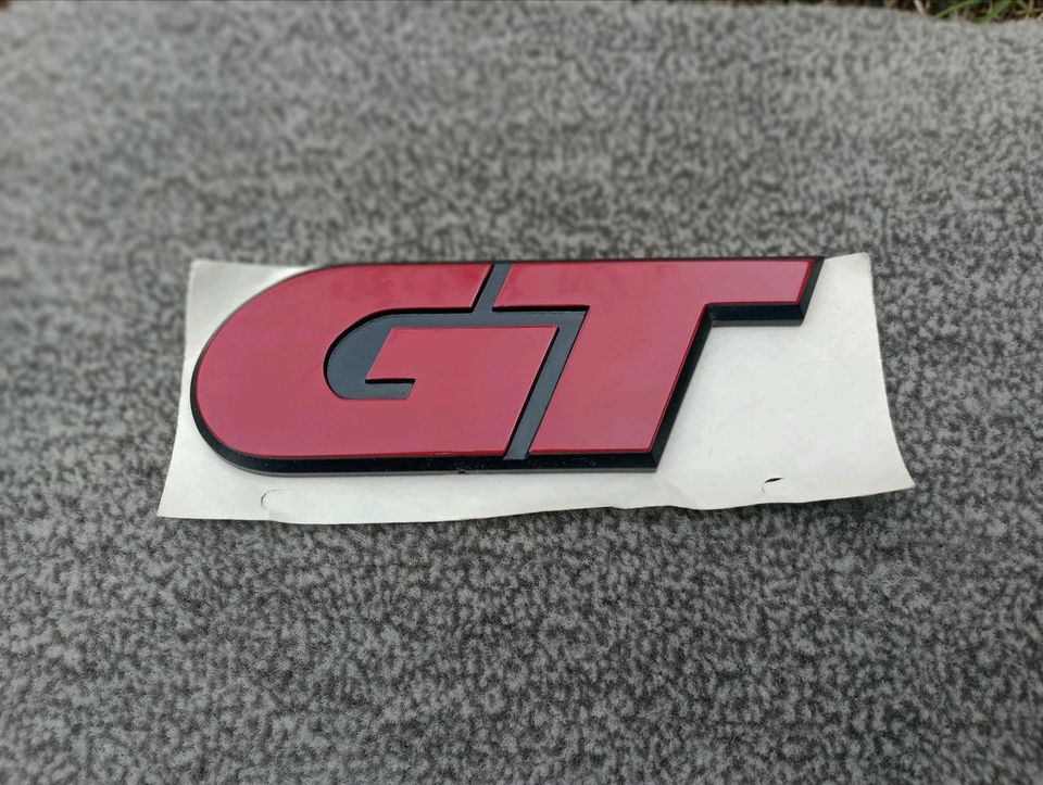 VW Polo 86C GT Emblem Schriftzug Logo Heck original neu in Herzlake