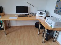 Schreibtisch Platte mit 6 Füßen Nordrhein-Westfalen - Recklinghausen Vorschau