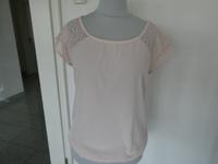 Amisu Blusenshirt Shirt puderrosa Spitze Shirt Gr. M Bayern - Mitterteich Vorschau