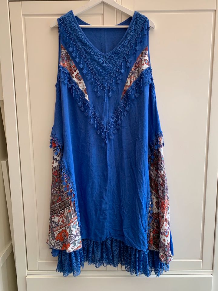 Boho Kleid Sommer Sommerkleid Einheitsgröße L XL 40 XL Hippie in Wedemark