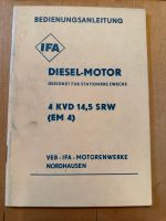 Betriebsanleitung Reparatur Handbuch Diesel Motor 4 KVD 14,5 SRW Sachsen - Bannewitz Vorschau