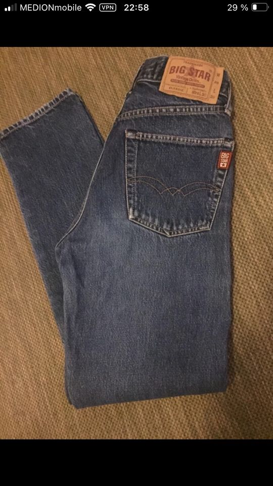Big Star -Jeans ( Größe 28/30) in Seelze