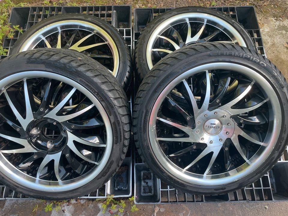 Alufelgen 8 x 18 mit 225/40-18 4x108 für Audi 80 / 90 - Porsche in Saarbrücken