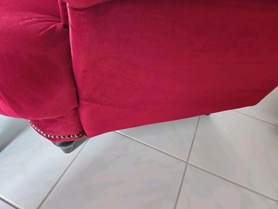 Neuwertig Sessel Sissi von Smart bordeaux rot in Witten