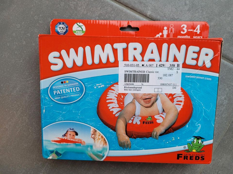 *NEU* Swimtrainer rot / 3 Monate - 4 Jahre in Bitz