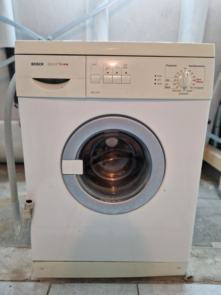 Waschmaschine Bosch sportline WFG 247T - gebraucht in Triefenstein