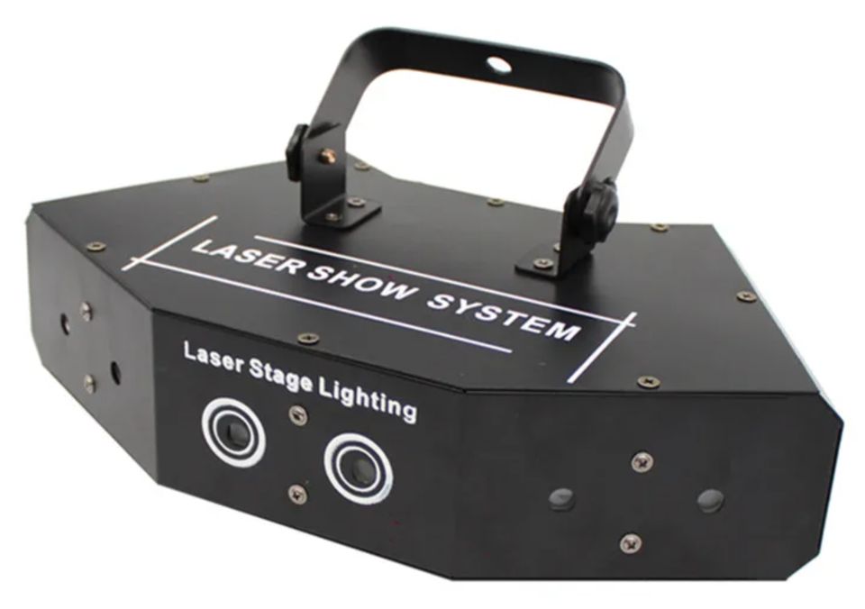 DJ Disco Stage Laser Projector Six Eyes RGB Laser Light DMX Sound in Moers