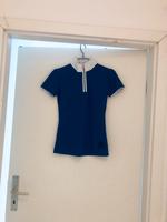  Turniershirt – Größe 34, Blau mit weißem Kragen & Glitzer-Deta Woltmershausen - Rablinghausen Vorschau