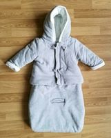 Winterjacke mit Fußsack für Kinderwagen, Größe 74 neuwertig Leipzig - Probstheida Vorschau