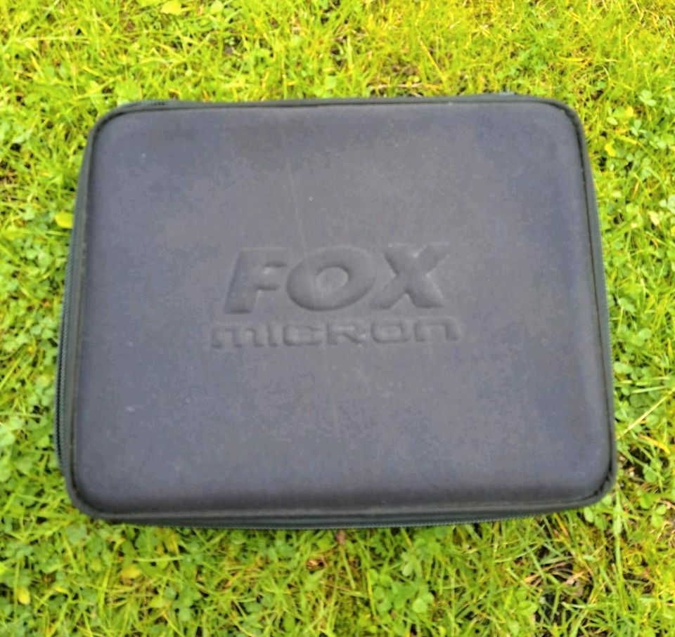 Fox Micron RX Digital Bissanzeiger Transportkoffer Angeln Case in Bad Bentheim