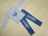 Belly Button: Langarmshirt und Jeans in 116 Bayern - Kempten Vorschau