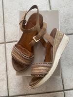 Tamaris Damen Sandalen Leder Gr. 38 Bayern - Ergolding Vorschau