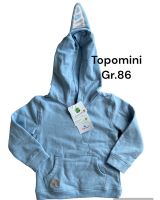 Baby Sweatshirt mit Kapuze Größe 86 Topomini Nordrhein-Westfalen - Grevenbroich Vorschau