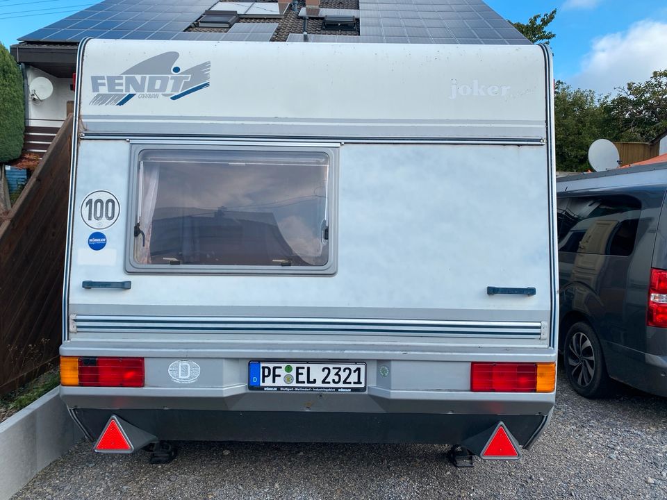 Wohnwagen Fendt Joker 510 A, Klimaanlage, Mover, Smart TV in Friolzheim