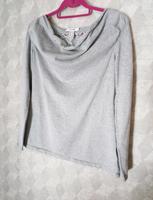 Pulli Langarmshirt Grau Wasserfall Spitze 42 linea Teseni Hessen - Battenberg Vorschau