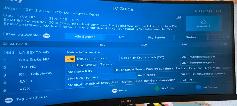 sky humax sat receiver model s hd4 mit Festplatte in Hamburg