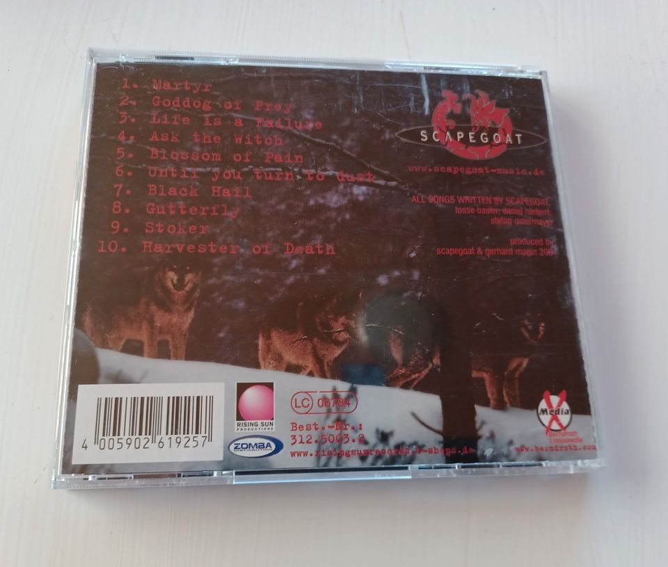 Scapegoat Goddog of Prey CD in Schifferstadt