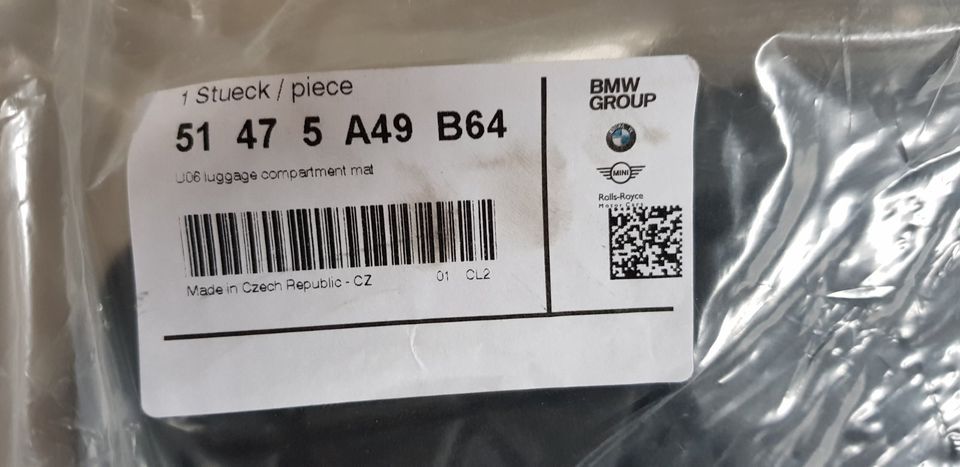 BMW Kofferraum Schmutzwanne original verpackt in Leutkirch im Allgäu