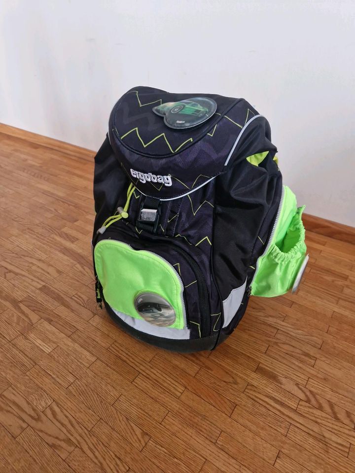 Ergobag Schulrucksack Pack flexibel Drunter und DrüBär Auto in Waldmohr