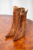 Kurze Herbst Stiefel aus Leder und gefüttert Damen Schuhgröße 39 Wuppertal - Langerfeld-Beyenburg Vorschau