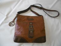 Leder Umhänge Schulter Hand Tasche Crossbody braun Conti Düsseldorf - Unterrath Vorschau