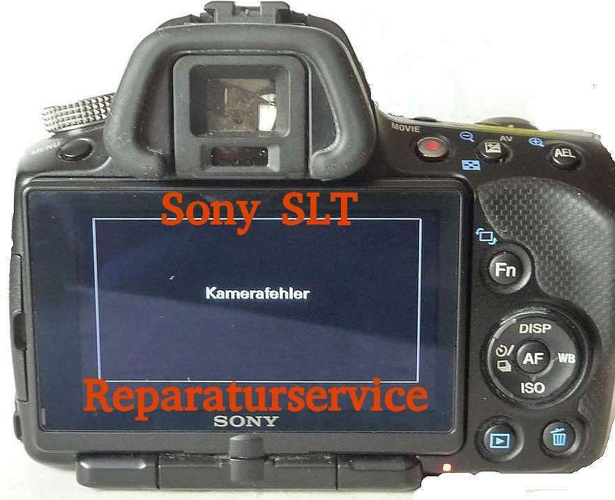 Sony A 77 MkII, Reparaturservice "Kamerafehler", Verschlußmotor in Kliding