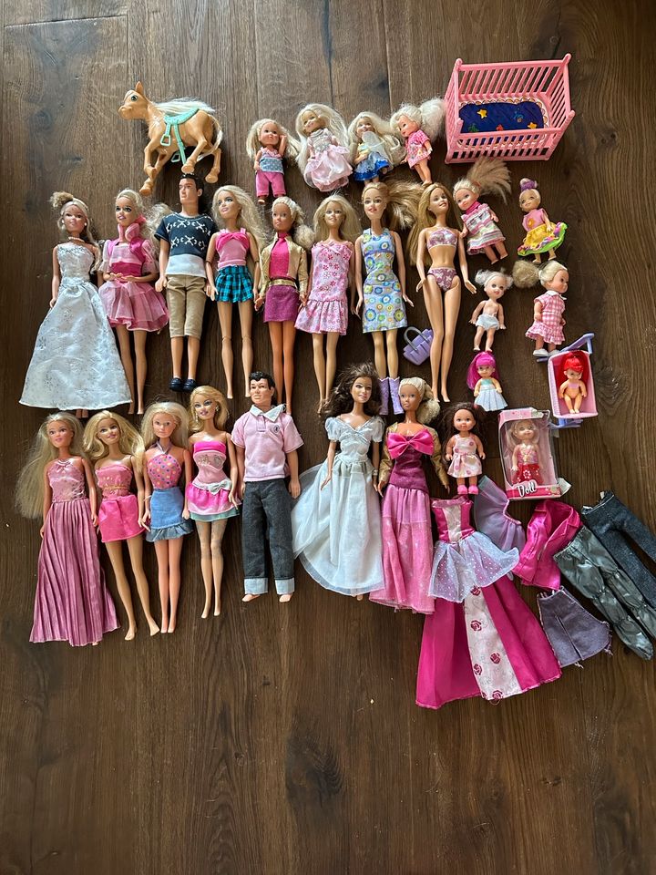 Barbie Konvolut in Rauschenberg